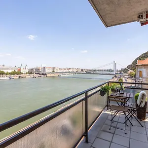Luxury With A Beautiful View For The Danube River Budapeszt
